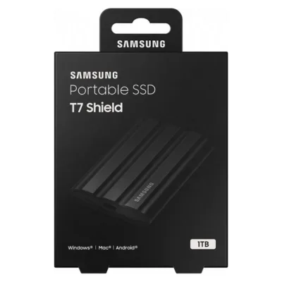 External SSD "Samsung Portable T7 Shield 1 TB" (SAM-EXT-T7S-1T)
