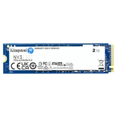 SSD “Kingston NV3 2 TB SNV3S/2000G M.2 PCI-E 4.0” (KIN-NV3-2T-M2N)