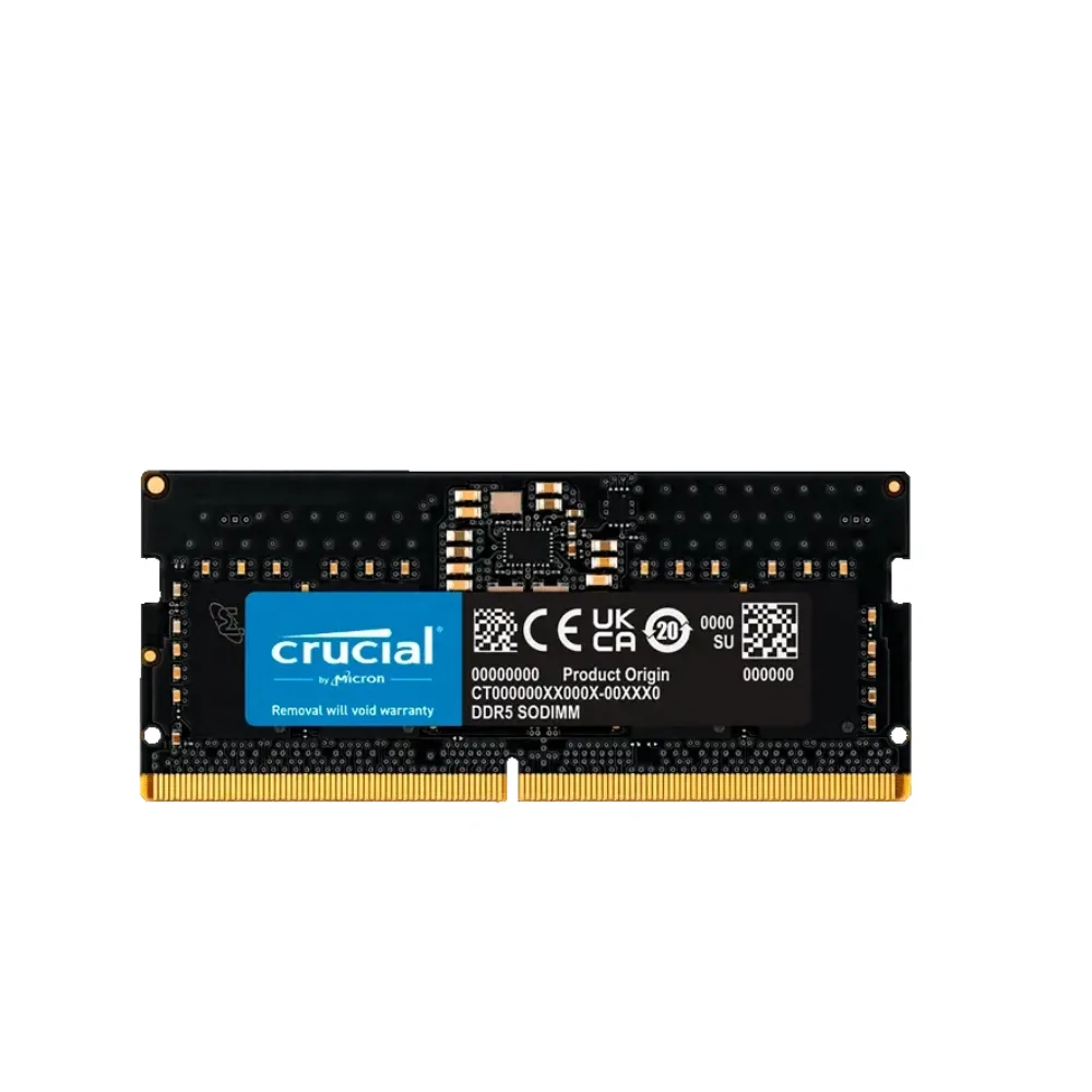 RAM "Crucial 32GB DDR5 4800MHz SODIMM" (CRU-D5-32-4800-SO)