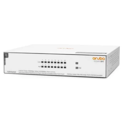 Aruba IOn 1430 8G 64W Sw Unmanaged PoE (R8R46A)
