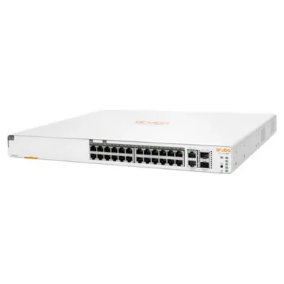 Aruba Instant On 1960 24G 20p Class4 4p Class6 PoE 2XGT 2SFP+ 370W Switch (JL807A)