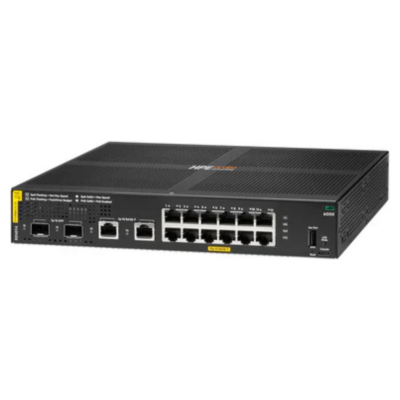 Aruba 6000 12G CL4 2SFP PoE 139W Enterprise Managed (Web, CLI,SSH) Switch L2 (R8N89A)