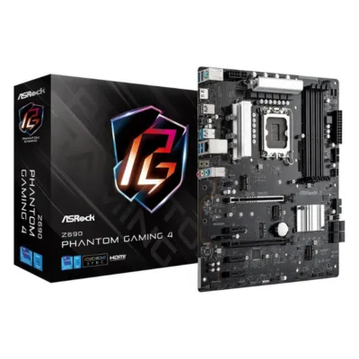 Ana plata “AsRock Z690 Phantom Gaming 4 LGA1700 DDR4” (Z690 LGA1700)