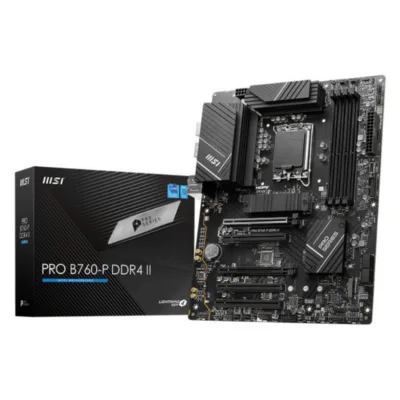 Ana plata “MSI Pro B760-P DDR4 II” (B760-P DDR4)