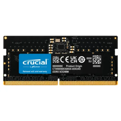 Operativ yaddaş “Crucial 8GB DDR5 SODIMM 4800MHz” (CRU-D5-8-4800-SO)