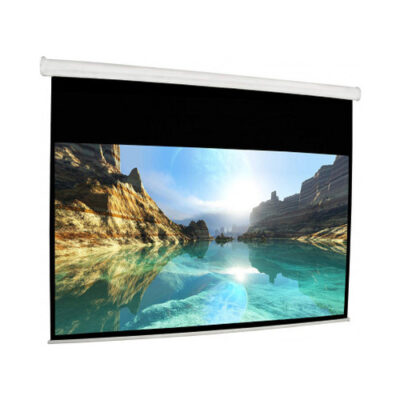Electrical Screen (79″x79″)200x200cm,White Matt 3D Support With Switch (E200)