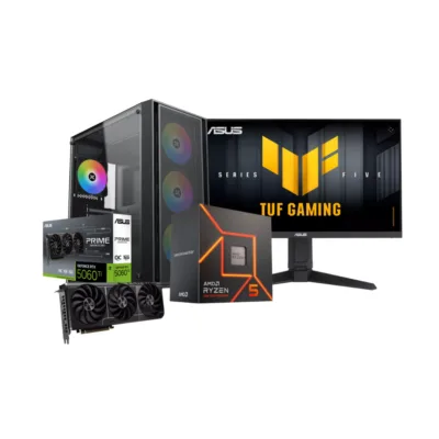 AeroPrime Gaming PC – RTX 5060 Ti 16GB, Ryzen 5 7600 (CUSTOM-PC-124)