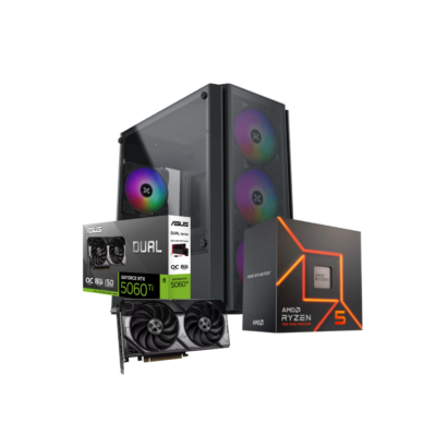 NyxCraft Gaming PC – RTX 5060 Ti, Ryzen 5 7600 (CUSTOM-PC-125)
