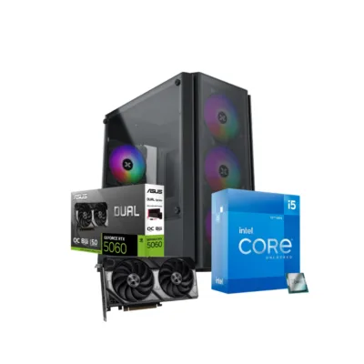 RiftTitan Gaming PC- RTX 5060, İ5-12400 (CUSTOM-PC-107)
